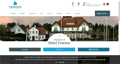 Desktop Screenshot of hoteltroense.dk